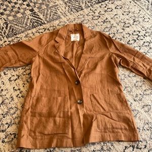 Linen blazer